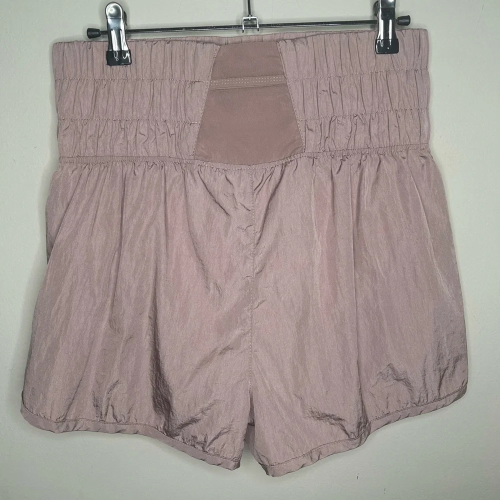 FP Movement Free People The Way Home Workout Shorts in Moonlight Mauve Sz Large - Picture 4 of 11